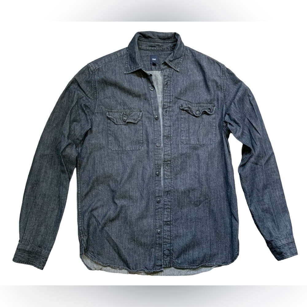 GAP Dark Blue Jean Shirt